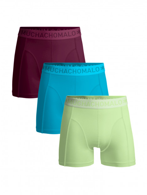 Muchachomalo Heren 3-pack boxershorts effen U-SOLID1010-436nl_nl large