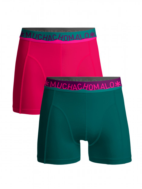 Muchachomalo Jongens 2-pack boxershorts effen SOLID1010-370Jnl_nl large