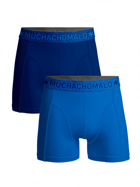 Muchachomalo Jongens 2-pack boxershorts effen SOLID1010-380Jnl_nl large