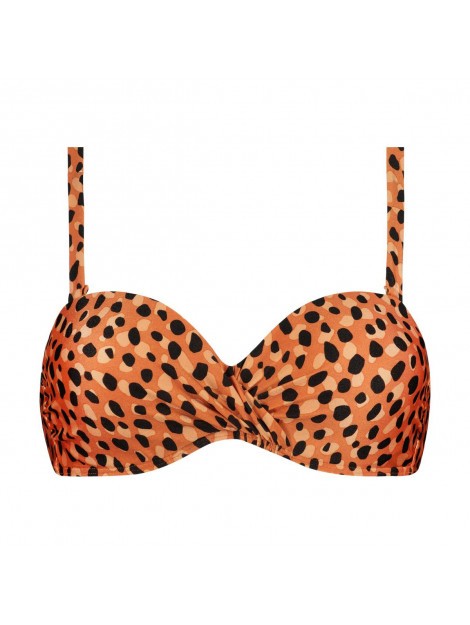 Beachlife leopard spots bandeau bikinitop - 053368_479-40C large