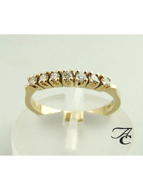 Atelier Christian Gouden ring met diamanten 2390R3-9253AC large