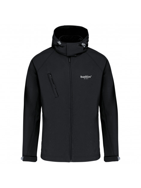 Ballin Est. 2013 Softshell hooded jas SOF-H00051-BLK-XL large