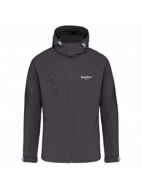 Ballin Est. 2013 Softshell hooded jas SOF-H00051-ANT-L large