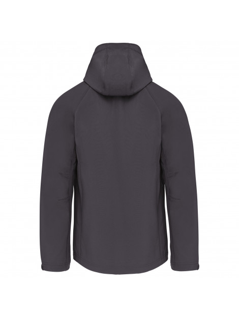 Ballin Est. 2013 Softshell hooded jas SOF-H00051-ANT-XL large