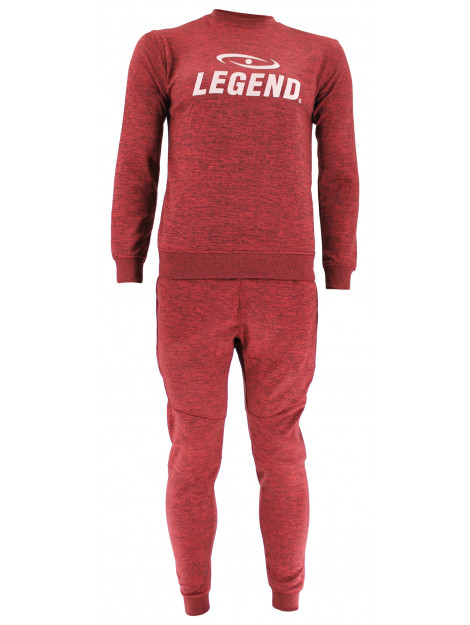 Legend Sports Joggingpak met sweater kids/volwassenen slimfit polyester PSW37SRDL large