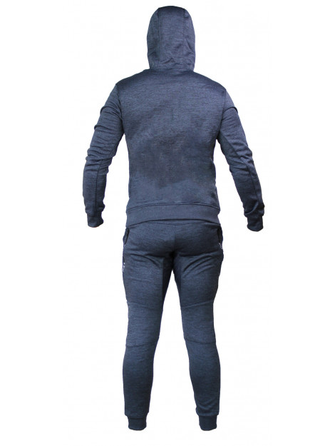 Legend Sports Joggingpak met hoodie kids/volwassenen navy slimfit polyester PSW37HDBS large
