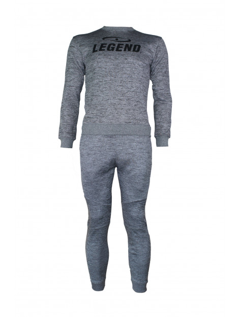 Legend Sports Joggingpak met sweater kids/volwassenen slimfit polyester PSW37SGRL large
