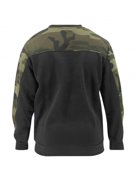 Legend Sports Trui/sweater dames/heren camo fleece Y5610016BLCMXXL large