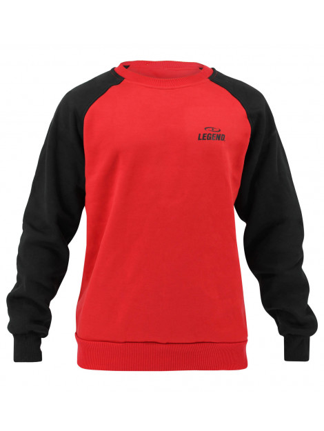 Legend Sports Trui/sweater dames/heren rood fleece Y5610025RDXXL large