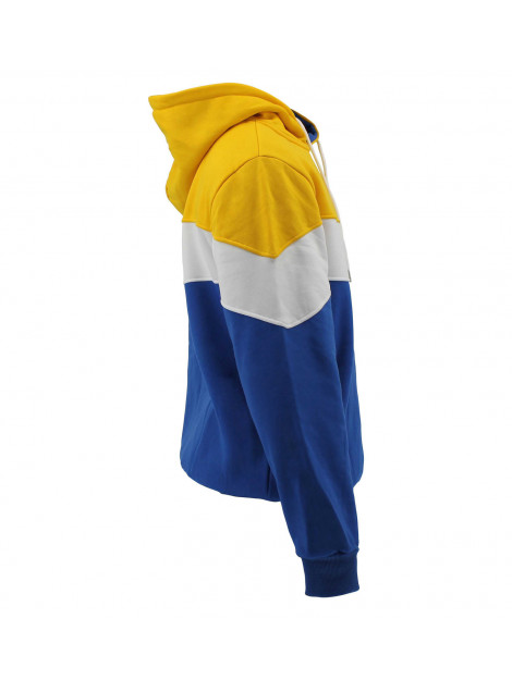 Legend Sports Hoodie legend tricolore dames/heren geel fleece Y5610001GLS large