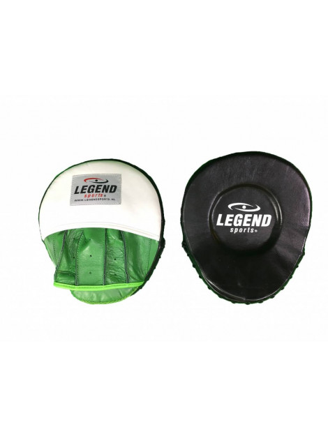 Legend Sports Hyper speed stootkussen zwart/groen leer PFP05ZW01 large