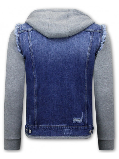 Enos Spijkerjack met stoffen mouwen rj9101 RJ-9101 large