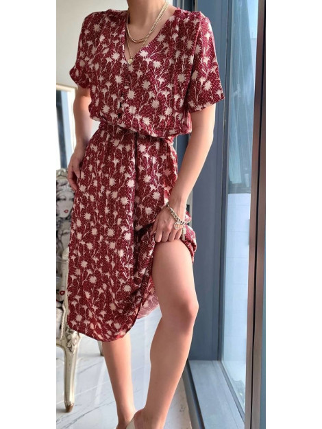 QU-Style Royal bloemen print jurk 0841 QU-0841 large