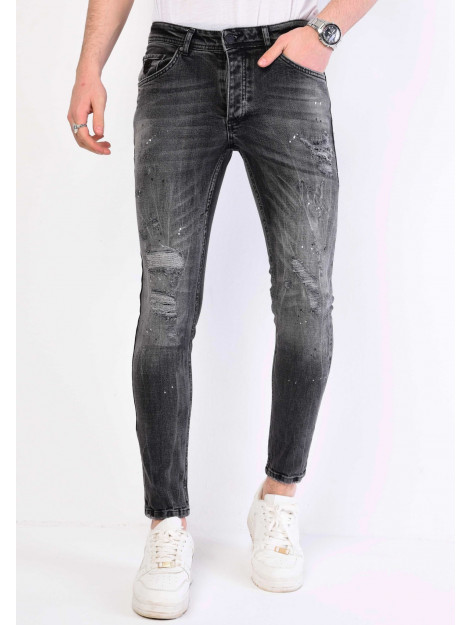 Local Fanatic Paint splatter jeans slim fit 1069 LF-DNM-1069 large