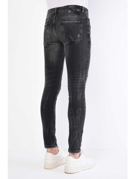 Local Fanatic Jeans met verfspatten 1061 LF-DNM-1061 large Local Fanatic Jeans met verfspatten 1061 LF-DNM-1061 large