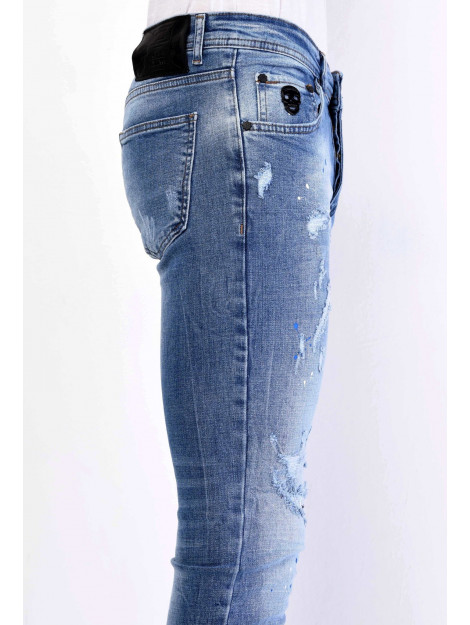 Local Fanatic Licht jeans met gaten 1059 LF-DNM-1059 large Local Fanatic Licht jeans met gaten 1059 LF-DNM-1059 large