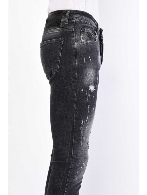 Local Fanatic Slim fit jeans met scheuren 1056 LF-DNM-1056 large Local Fanatic Slim fit jeans met scheuren 1056 LF-DNM-1056 large