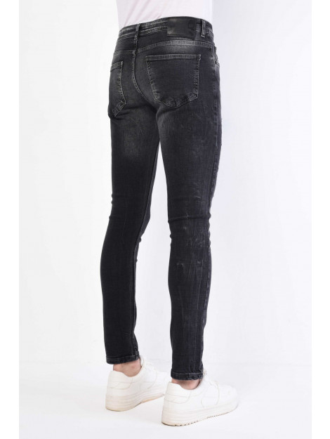 Local Fanatic Slim fit jeans met scheuren 1056 LF-DNM-1056 large