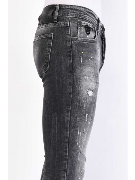 Local Fanatic Slim fit jeans met gaten 1055 LF-DNM-1055 large