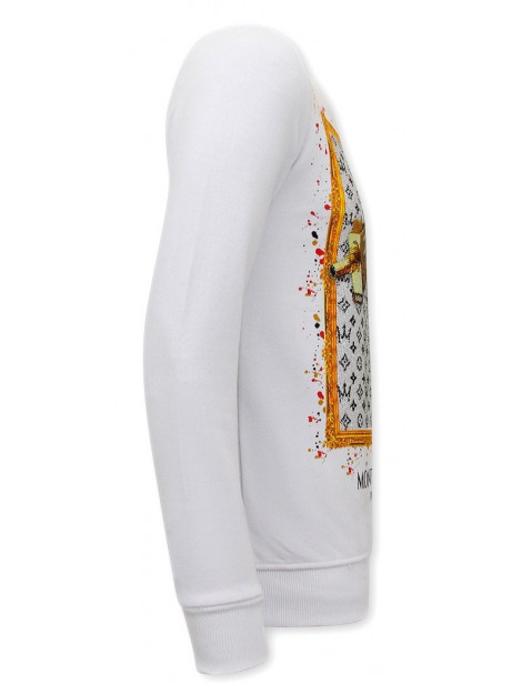 Montfleuri Sweater met print uzi does it 3673 large