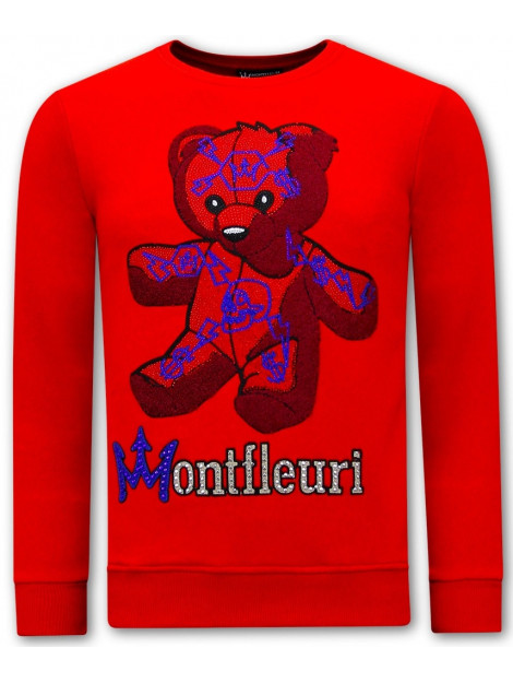 Montfleuri Sweater met print teddy bear 3617 3617R large