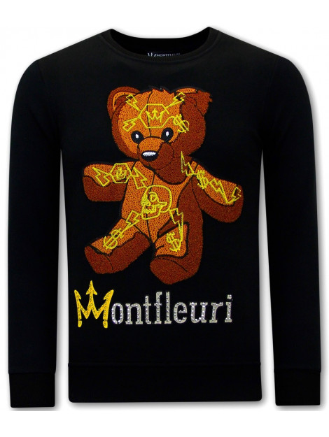 Montfleuri Sweater met print teddy bear 3617 3617Z large