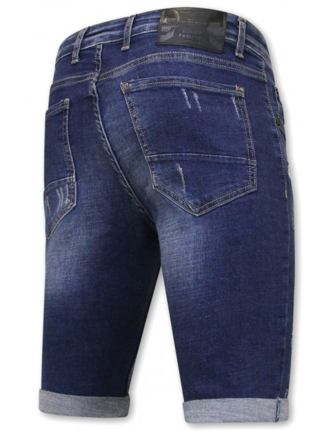 Local Fanatic Korte broek slim fit met gaten 1026 LF-SHRT-1026 large Local Fanatic Korte broek slim fit met gaten 1026 LF-SHRT-1026 large
