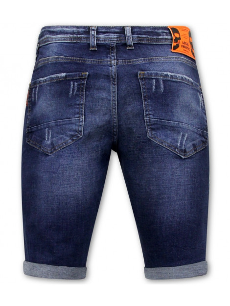 Local Fanatic Korte broek met verfspatten xxx LF-DNM-1016 large Local Fanatic Korte broek met verfspatten xxx LF-DNM-1016 large