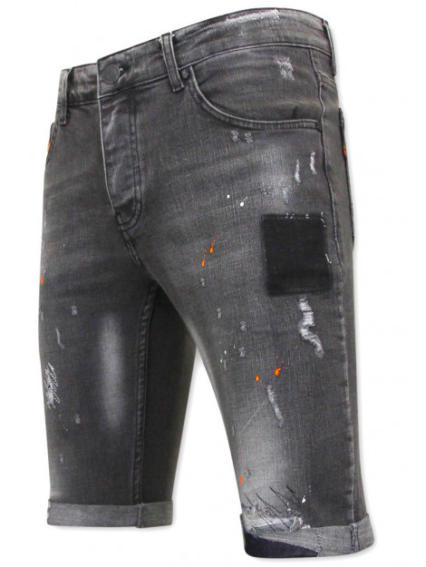 Local Fanatic Slim fit korte spijkerbroek 1034 LF-SHRT-1034 large