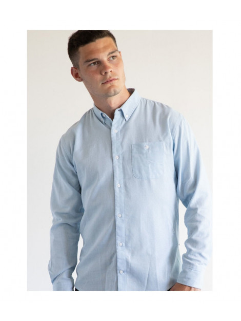Kronstadt Ks3000 johan linen shirt regular light blue KS3000 large
