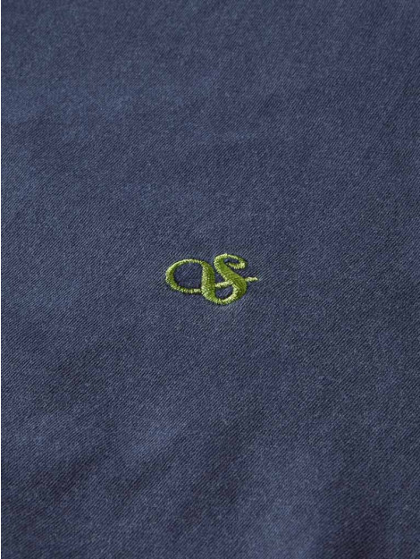 Scotch & Soda Garment-dyed logo crewneck t-s 167333/4857 169330 large