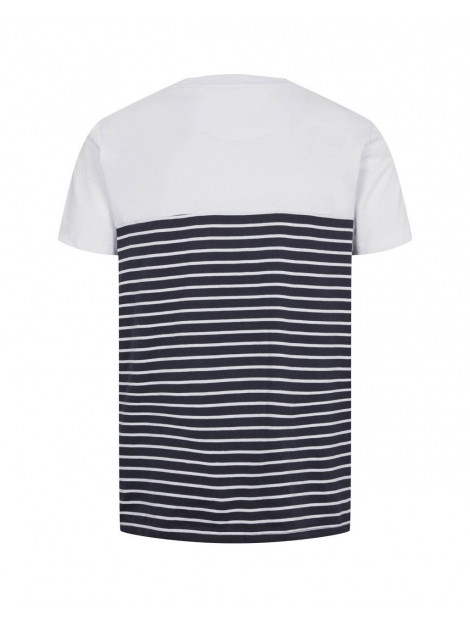Kronstadt Timmi recycled stripe pocket shirt navy white ks3626 KS3626 large