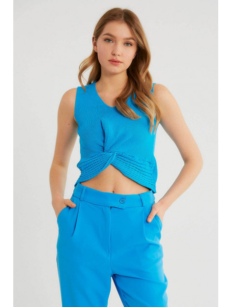 Robin-Collection Elastische ribstof top t93564 RBN-T93564 large