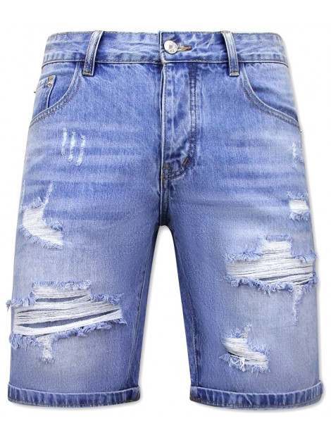 Enos Korte broek met gaten denim short BIG-RJ-951 large