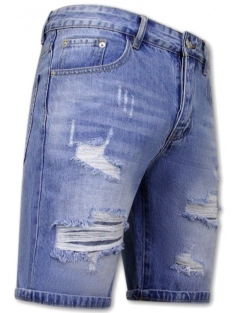 Enos Korte broek met gaten denim short BIG-RJ-951 large