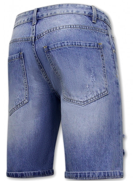 Enos Korte broek met gaten denim short BIG-RJ-951 large