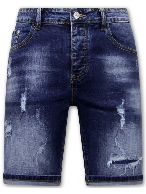 Enos Korte broek stretch denim short BIG-RJ-939 large