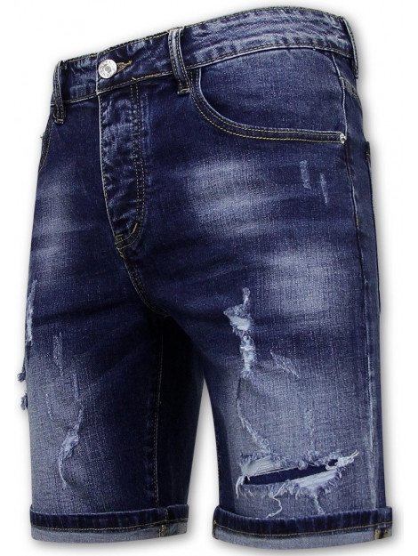 Enos Korte broek stretch denim short BIG-RJ-939 large