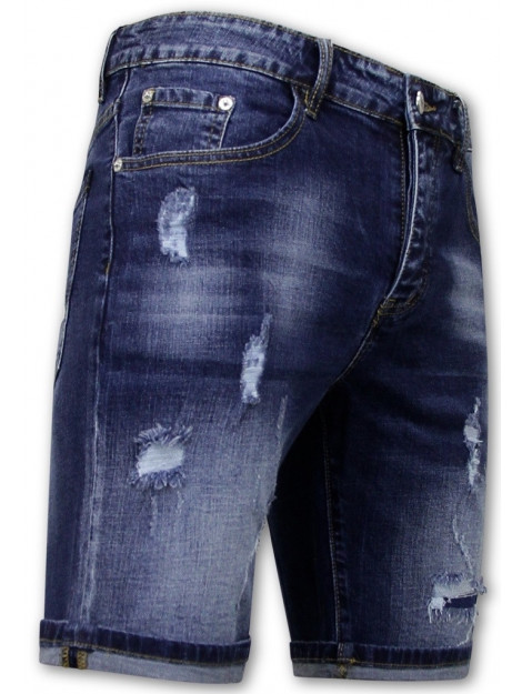 Enos Korte broek stretch denim short BIG-RJ-939 large