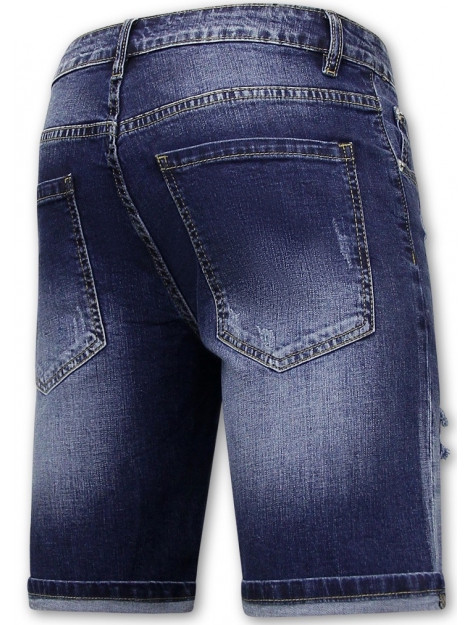 Enos Korte broek stretch denim short BIG-RJ-939 large