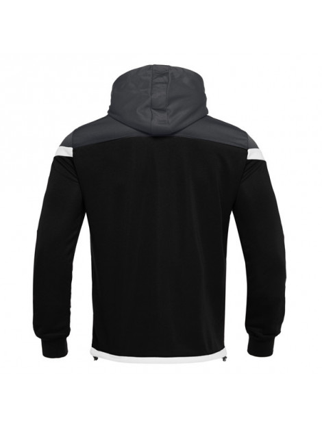 Macron Eadesy full zip hoody blk/wht 81490901 Macron EADESY FULL ZIP HOODY BLK/WHT 81490901 large