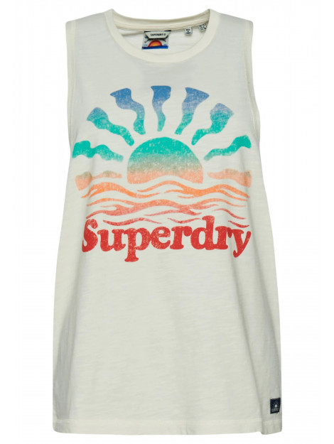 Superdry Vintage cali stripe vest 4349.02.0506 large