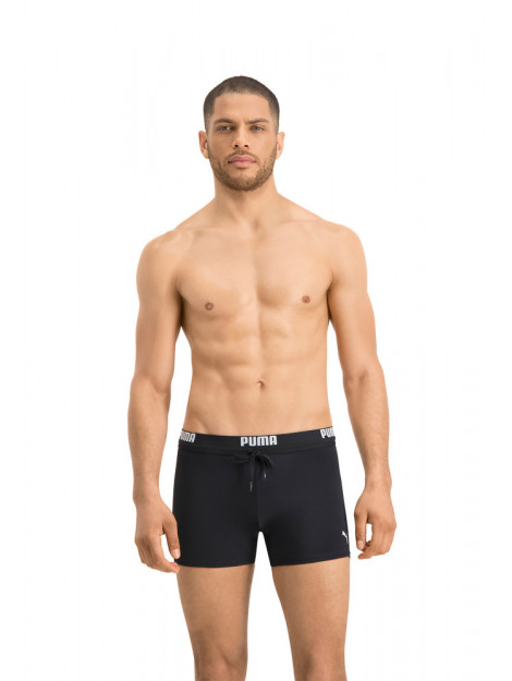 Puma Swim men logo swim trunk 1p 100000028-200 PUMA SWIM MEN LOGO SWIM TRUNK 1P Zwart 100000028-200 large