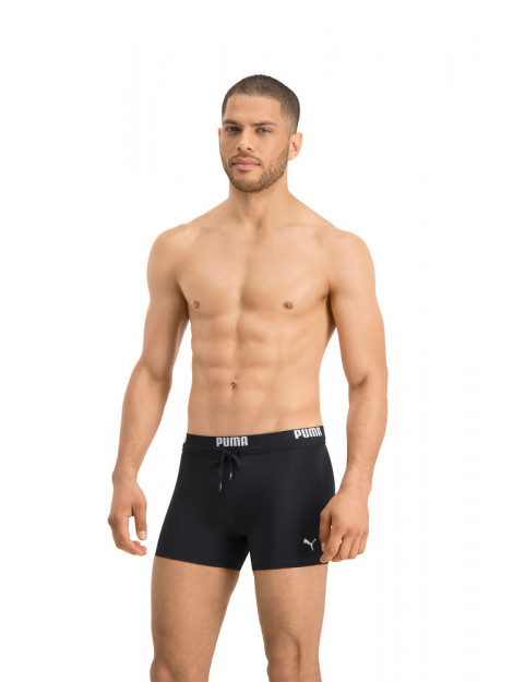 Puma Swim men logo swim trunk 1p 100000028-200 PUMA SWIM MEN LOGO SWIM TRUNK 1P Zwart 100000028-200 large
