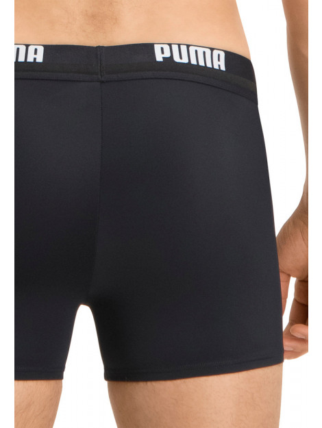 Puma Swim men logo swim trunk 1p 100000028-200 PUMA SWIM MEN LOGO SWIM TRUNK 1P Zwart 100000028-200 large