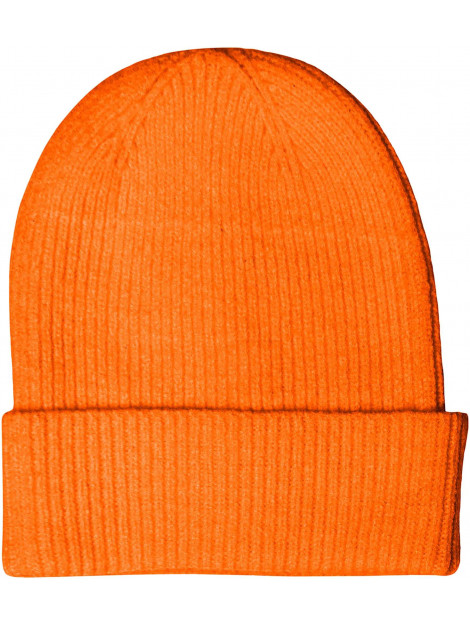 Only Onlastrid beanie cc persimmon orange 15266392-245675 large