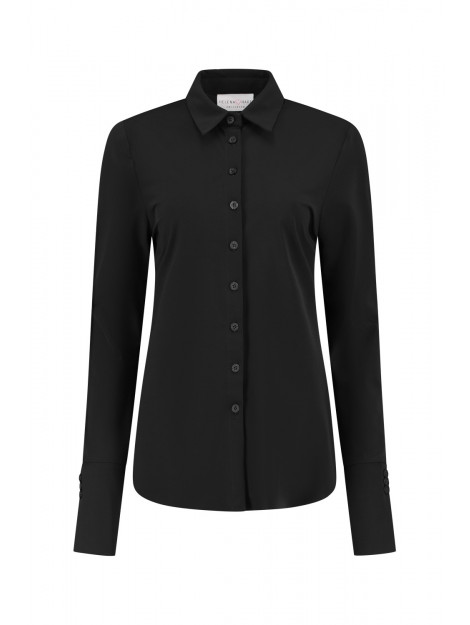 Helena Hart 7456 blouse britt transfer black 7456 large