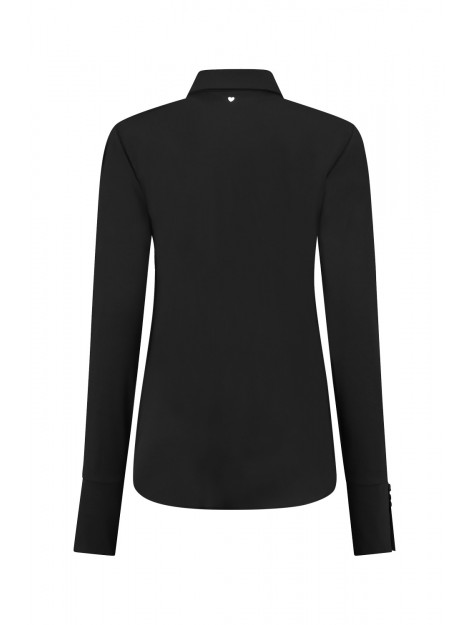 Helena Hart 7456 blouse britt transfer black 7456 large