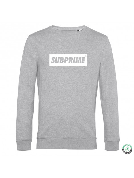 Subprime Sweater block grey SW-BLOCK-GRY-S large