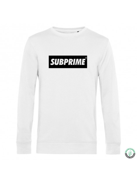 Subprime Sweater block white SW-BLOCK-WHT-3XL large